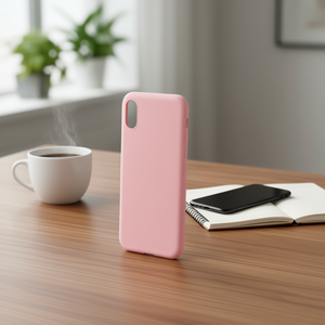 เคสหลังซิลิโคน TPU สีชมพูแบบด้านสำหรับหัวเว่ย เมท 20 ไลท์ - Product Image 3