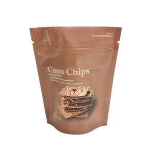 Bolsa de envasado de alimentos horneados con impresión personalizada, bolsa de pie preformada al vacío <span class=keywords><strong>para</strong></span> queso, pan, Pizza, tortitas, mezcla de gofres, MOQ 100 Uds - Product Image 2