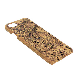 Naturel Recyclé Écologique En Bois de Liège Étui de Téléphone Accessoire De Téléphone Portable Couverture Arrière pour iPhone - Product Image 1