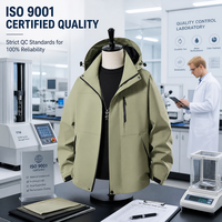 Veste coupe-vent pour homme, style bomber, en polyester, imperméable, pour la randonnée en plein air, marché américain