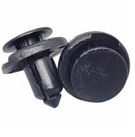 Nouvelles attaches universelles pour carrosserie de voiture, clips de fixation en plastique noir haute résistance, adaptés aux trous de 8 mm, pour pare-chocs, panneaux de porte et ailes de véhicule