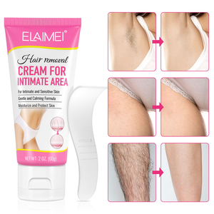 Crème dépilatoire hydratante Elaimei, éliminateur de poils pour les zones intimes, les aisselles, les jambes et le dos, pour hommes et femmes, à utiliser à la maison. - Product Image 4