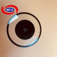 Module de charge sans fil pour batterie externe OEM, panneaux avant en verre trempé, plaque de protection pour meubles multifonctionnels, bureau