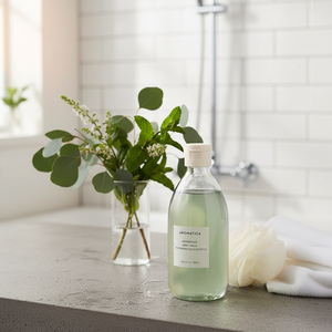AROMATICA-Nettoyant de qualité pour le corps, menthe poivrée et eucalyptus, 300ml - Product Image 3