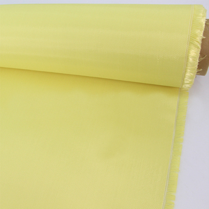 Vải Aramid màu be bán buôn, dệt trơn kiểu twill, chống cháy 450GSM, chống tia UV, thương hiệu JinBaiRui, dùng làm quần áo bảo hộ lao động và dây buộc hàng hóa - Product Image 1