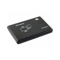Lector de Chips RFID de 125kHz, Emulador de Teclado de Escritorio, Lector de Tarjetas USB, Material ABS, Protocolo ISO 11784, Distancia de Lectura de 3-5cm
