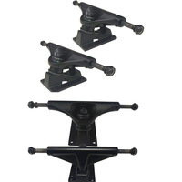 Trucks de skateboard longboard moulés par gravité personnalisés, qualité supérieure, axe creux Kingpin, vente en gros, trucks de skateboard de croisière et de surf
