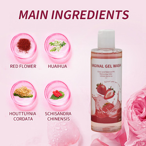 Gel lavant intime naturel à la fraise XINHEYU 150ml, gel doux pour l'équilibre du pH et la protection de la peau - Product Image 5
