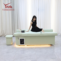 Lit de soin multifonctionnel pour salon, à vapeur et circulation d'eau, détoxifiant du cuir chevelu, inspiré de la relaxation thaïlandaise