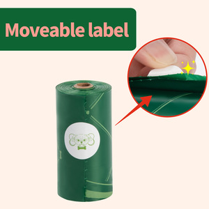 Sacchetti Biodegradabili e Compostabili per Escrementi di Cane con Logo Personalizzato, Profumati e a Prova di Perdite - Product Image 4