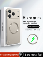 Coque de téléphone antichoc magnétique en TPU+PC électroplaqué, compatible avec la charge sans fil, protection intégrale anti-chute pour smartphone