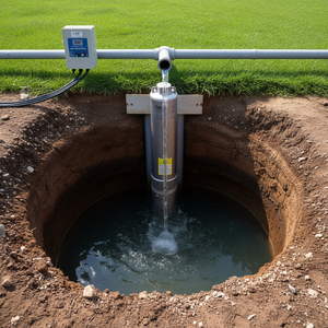 Bomba Sumergible para Pozos Profundos Vevor, 0.5HP, 230V, 28Gpm, 167Ft de Altura, 4 Pulgadas, Acero Inoxidable, Modelo Industrial D0100HPFHA7 - Product Image 2