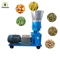 Nouvelle machine à granulés d'aliments pour animaux, haute efficacité, haute productivité, capacité de 200 kg/h, granulateur d'aliments pour animaux d'élevage avicole pour poulets