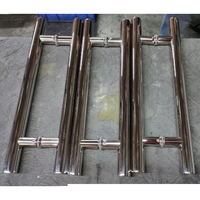 Poignée de tirage pour porte vitrée double face de type H, fournisseur chinois d'usine