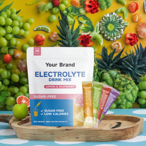 대량 OEM 자체 브랜드 수분 보충 파우더 전해질 보충제 전해질 사셰 전해질 파우더 팩 - Product Image 1