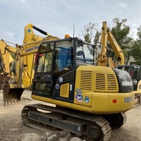 Mini-excavatrice sur pneus Komatsu PC70 modèle 2022, 7 tonnes, moteur Cummins, godet de 0,3 m (moteur, pompe), origine Chine, exportation