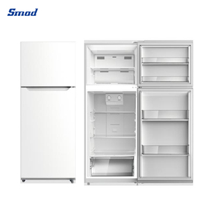 Refrigeradores de Doble Puerta con Descongelación Automática de Alta Calidad, 13.9 pies cúbicos, Refrigeradores Modernos con Congelador Superior para el Hogar DDT-517WMU - Product Image 2