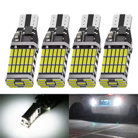 12V voiture T15 W16W 921 912 902 ampoules LED haute luminosité remplacement feu de recul clignotant côté feu de position feu stop