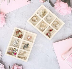 Opbergbak voor sieraden van luxe fluweel, stapelbaar en op maat gemaakt - Product Image 6