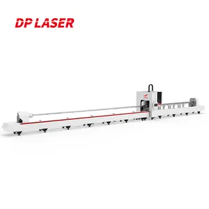 Profesyonel 3000W 6000W 12000W üç Chuck lazer tüp kesme makinesi Metal boru kesme DP lazer ekipmanları