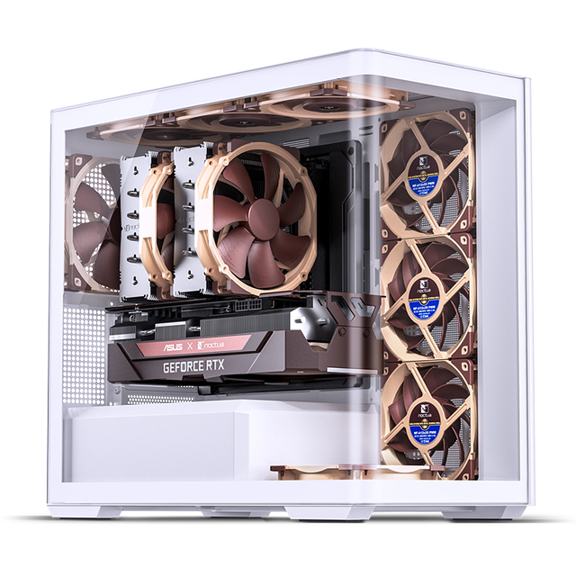 New Computer Case JONSBO D300 White Separated Cabinet M ATX Case Gaming Computer Case Gaming PC