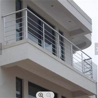 Rampe en PVC pour extérieur, pour escaliers, balcons, villas et jardins - Installation facile, résistant à la rouille, faible coût