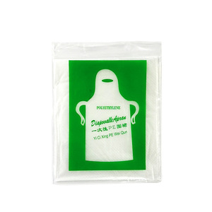Delantales de plástico desechables, envasados individualmente para hot pot, barbacoa, restaurantes, catering, cocinas, uso doméstico, estudios de arte. - Product Image 4