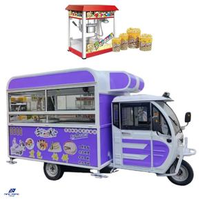 Camion de cuisine électrique mobile, petite cuisine mobile électrique, Ape Tuk Tuk, camion de restauration rapide, chariot à hot-dogs, chariot à glaces en plein air - Product Image 1