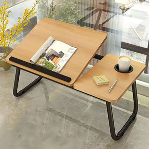 Support pliable pour ordinateur portable, <span class=keywords><strong>table</strong></span> paresseuse, fente pour carte, Support de bureau, motifs personnalisés, hauteur réglable, bureau d'ordinateur pliable - Product Image 1