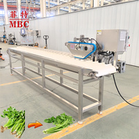 MBC Automatische Groentewortel Snijmachine RVS voor Selderij Groene Ui Verwerking Kantine Voedingsmiddelenfabriek Gebruik