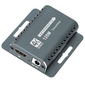 Haute qualité <span class=keywords><strong>4K</strong></span> HD Extender <span class=keywords><strong>4K</strong></span> 60Hz 120m boîtier en alliage d'aluminium RJ45 Ethernet LAN récepteur 120M Cat6/6A HDTV Extender - Product Image 6