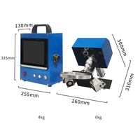 Máquina de Marcado por Micropercusión Portátil Zixu para Cilindros de Gas Industriales de Oxígeno, Nitrógeno, Argón y Helio, Máquina de Grabado Multilingüe
