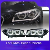 Pour l'assemblage des phares de la série BMX 5, mise à niveau des phares F10/F18 2011-2017, feux LED Angel Eyes pour la série 5