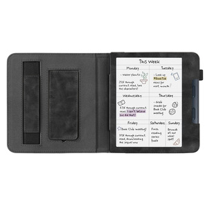 Étui en cuir de réveil pour KOBO Libra couleur 7 Clara couleur Bw 2E Nia Hd 6 E lecteur Ebook couleur Ereader enfants support de couverture de tablette - Product Image 4