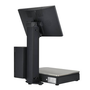 Balance commerciale AI 15kg 30kg avec écran tactile et impression d'étiquettes pour légumes, fruits et épicerie - Product Image 3