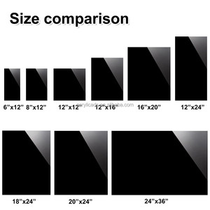 20x24 plexiglass शीट 1/8 इंच 3 मिमी काले ऐक्रेलिक शीट काले प्लास्टिक बोर्ड पॉलीकार्बोनेट शीट - Product Image 6