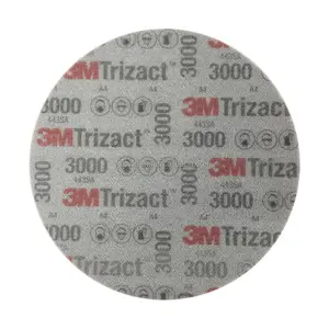 3M Trizact Hookit رغوة قرص كشط 02085 ، P3000 ، A5 الرملي الإسفنج