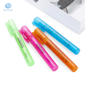 Bolígrafo de plástico colorido de 10ml, botella pulverizadora, limpiador de anteojos, líquido de limpieza de vidrio portátil, Limpiador de lentes - Product Image 5