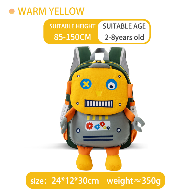 Faccia gialla robot