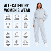 Ensemble 2 pièces de protection solaire UPF50+ pour femmes : veste courte à capuche et pantalon à cordon de serrage avec ourlet ajustable, survêtement anti-UV pour l'extérieur, ODM