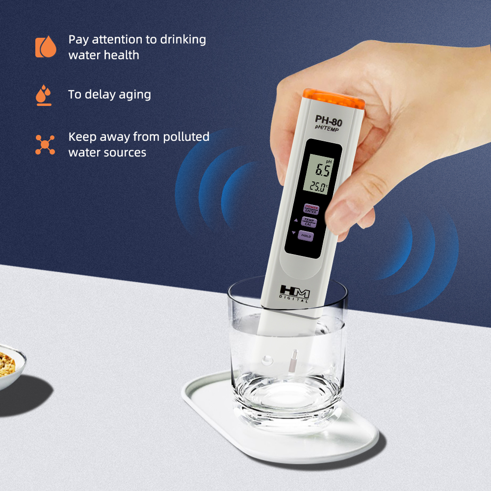 HM DIGITAL - PH mètre WATERPROOF PH 80 HM DIGITAL - PH mètre WATERPROOF PH 80