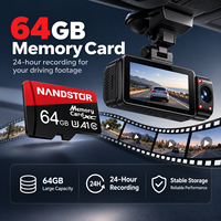 Carte mémoire Nandstor pour caméra de sécurité 64 Go 128 Go 256 Go 512 Go Haute endurance Carte TF U3 A1 pour caméra de sécurité