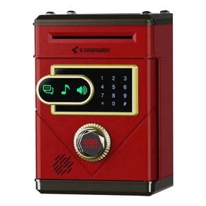 Sáng Tạo Tiền Gửi ATM Âm Nhạc Tự Động Tiền Cuộn Giấy Máy Hút Mật Khẩu Khóa An Toàn An Toàn Trẻ Em Tiền Gửi Tiền Ngân Hàng - Product Image 4