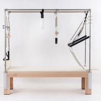 Silaikai - Equipo de Pilates Cadillac de Madera de Arce, Duradero, Ajustable y Portátil, para Gimnasio, Yoga y Ejercicio Físico