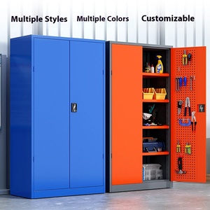 Customizable Heavy-Duty Metal &amp; Steel Double-Door Tool Cabinet Auto Repair <strong>Workshop</strong> <strong>Drawer</strong> Type with OEM Support - Product Image 2