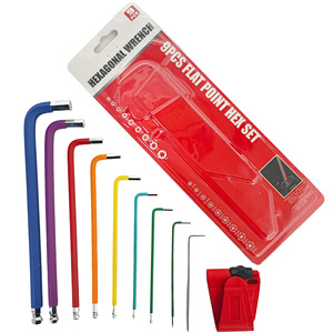 Multi-functional T-Handle Folding Hex Key Wrench Set 8PCS for <b>Machinery</b> Maintenance - Product Image 4