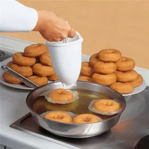 Khuôn Làm Bánh Donut Nhà Bếp Khuôn Nấu Ăn Tự Làm Khuôn Nhựa Máy Làm Bánh Rán Khuôn Dụng Cụ Tự Làm Bếp Làm Bánh Ngọt