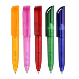 Stylo à bille en plastique bon marché personnalisé, facile à emporter, mini stylo à bille avec impression de logo - Product Image 2