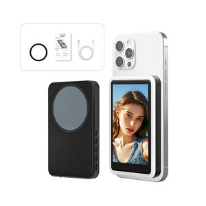 Nueva Pantalla Magnética para Vlogging Compatible con Apple iPhone 17 16 15, Monitor Inalámbrico con Cámara Trasera para Transmisión en Vivo - Product Image 1