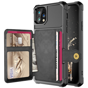 Para <span class=keywords><strong>iPhone</strong></span> 12 Phone Case 11 Pro Max <span class=keywords><strong>Tarjeta</strong></span> multifunción de succión magnética para <span class=keywords><strong>iPhone</strong></span> Case Funda trasera para teléfono móvil para Apple 15 16 - Product Image 6